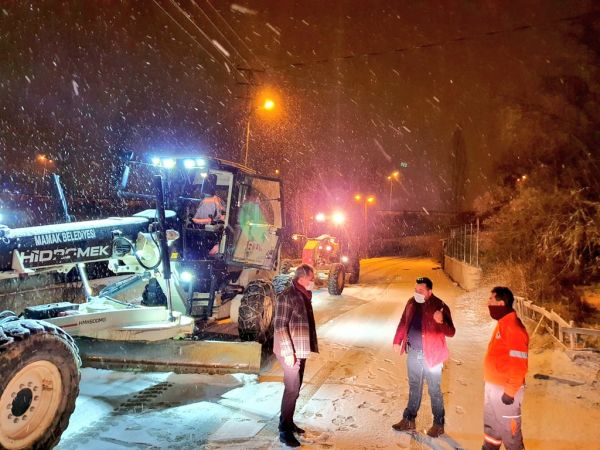 Mamak Belediyesi Karla Mücadelede Hız Kesmiyor 2