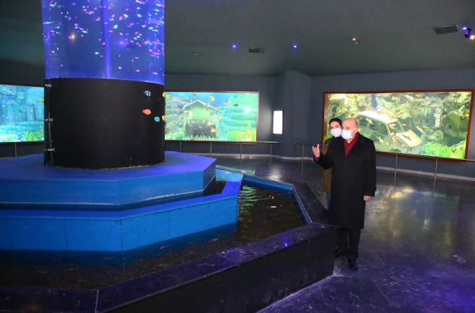 Başkan Altınok’tan Deniz Dünyası’nda 3D Sinemalı Sömestir Hediyesi 3