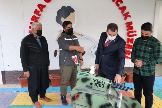 TÜBİTAK ödüllü savaş robotunun prototipi Şanlıurfa'da müzede sergileniyor 2
