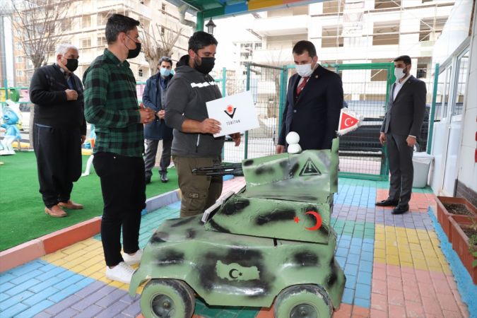 TÜBİTAK ödüllü savaş robotunun prototipi Şanlıurfa'da müzede sergileniyor 3