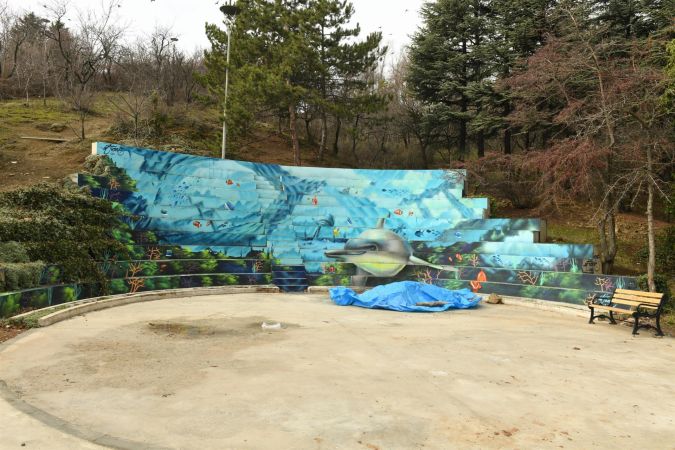 Başkent parkları grafitti sanatçılarına açıldı: Botanik park renklendi 6