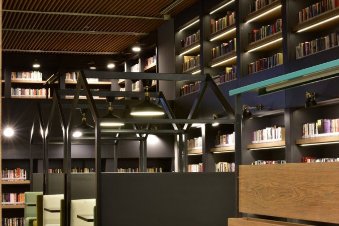 Bursa'da yapımı tamamlanan "Mümine Şeremet Uyumayan Kütüphanesi" yarın açılacak 2