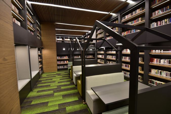 Bursa'da yapımı tamamlanan "Mümine Şeremet Uyumayan Kütüphanesi" yarın açılacak 5