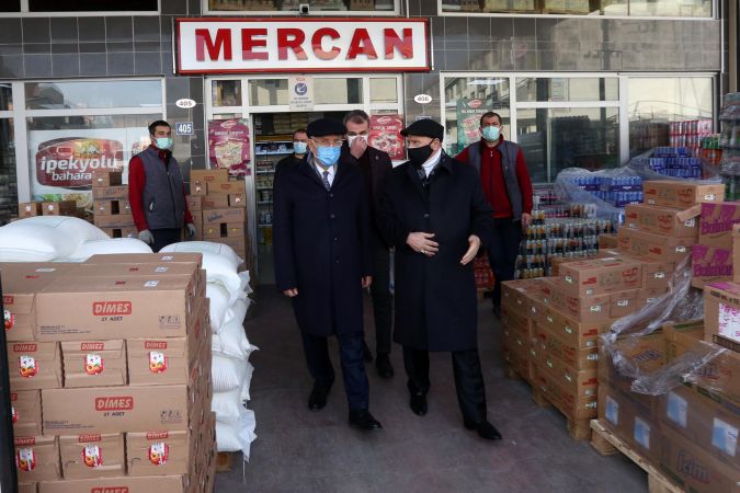 Başkan Yaşar'dan GİMAT esnafına moral ziyareti 4