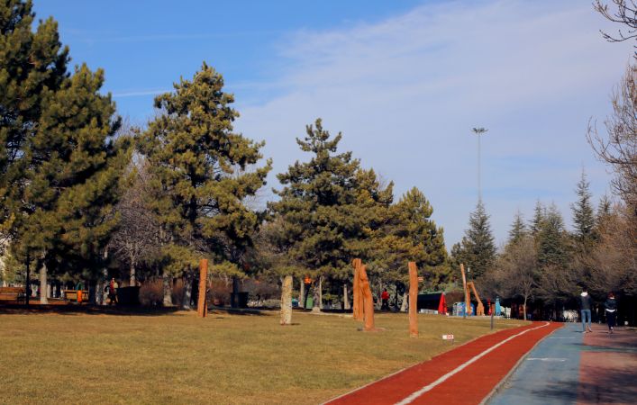 Ahlatlıbel Atatürk Parkı Bahara Hazırlanıyor 2