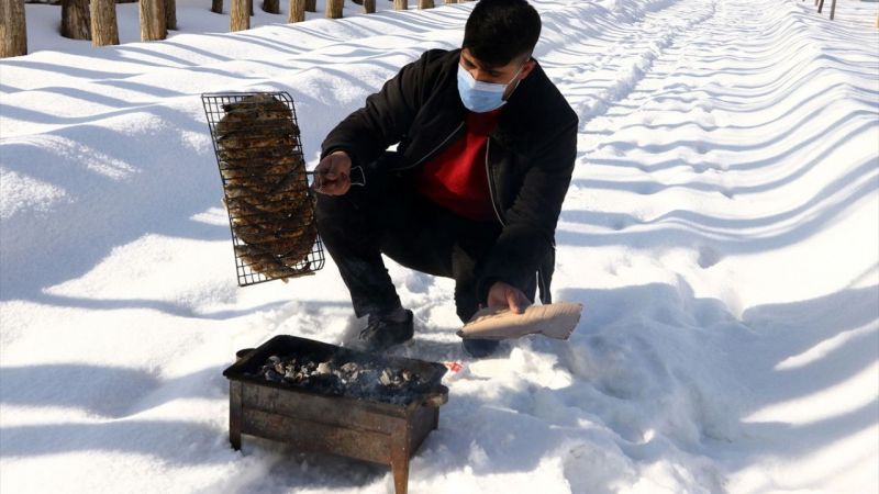 Kış Demediler Dikkat Çekmek İçin Yüzdüler! Vangölü Aktivistleri Çağrıda Bulundu! 20