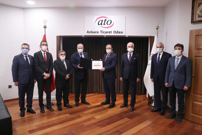Azerbaycan Yükseliş Partisi’nden ATO Başkanı Baran’a Ziyaret 4