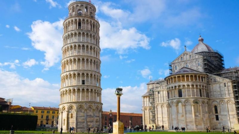 Pisa Kulesi Neden Yamuk? Mucizeler Şehri Pisa'nın Kulesi Neden Eğri? Niye Yıkılmıyor? 1