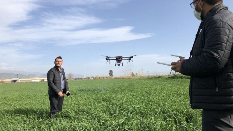 Tarım'da Yeni Teknolojiler! İlaçlamalar Artık Drone İle Yapılacak 3