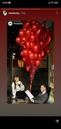 Kerem Bürsin Hande Erçel'e Sevgililer Günü Hediyesini Resmen Gönderdi! Milyonlarca Etkileşim Sadece Saniyeler İçerisinde Alındı! 3