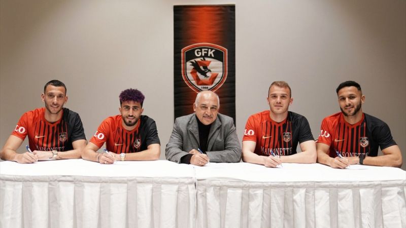 Gaziantepspor Yeni Transfer İmzaları Atıldı!  2. Yarı Bekleniyor! 5