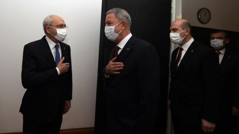 Soylu ve Akar'dan Ziyaret! Hulusi Paşa "Gündem Malum Konu" 2