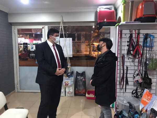 Kahramankazan Belediye Başkanı Serhat Oğuz Esnaf Ziyaretlerini Sürdürüyor 2