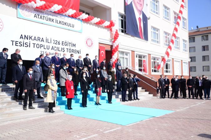 Cumhurbaşkanı Erdoğan Kahramankazan'da 3 Okulun Açılışını Gerçekleştirdi 14