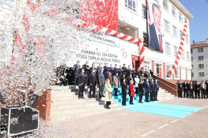 Cumhurbaşkanı Erdoğan Kahramankazan'da 3 Okulun Açılışını Gerçekleştirdi 15