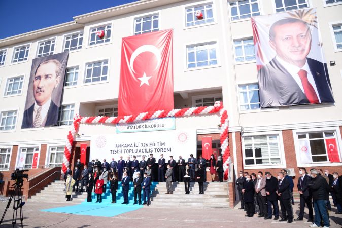 Cumhurbaşkanı Erdoğan Kahramankazan'da 3 Okulun Açılışını Gerçekleştirdi 7