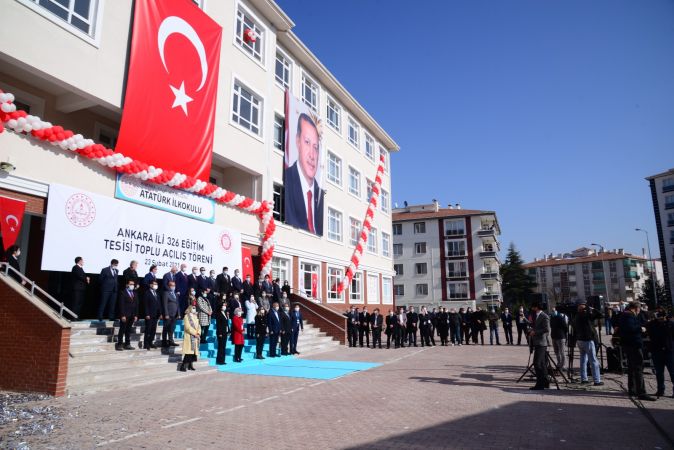 Cumhurbaşkanı Erdoğan Kahramankazan'da 3 Okulun Açılışını Gerçekleştirdi 8