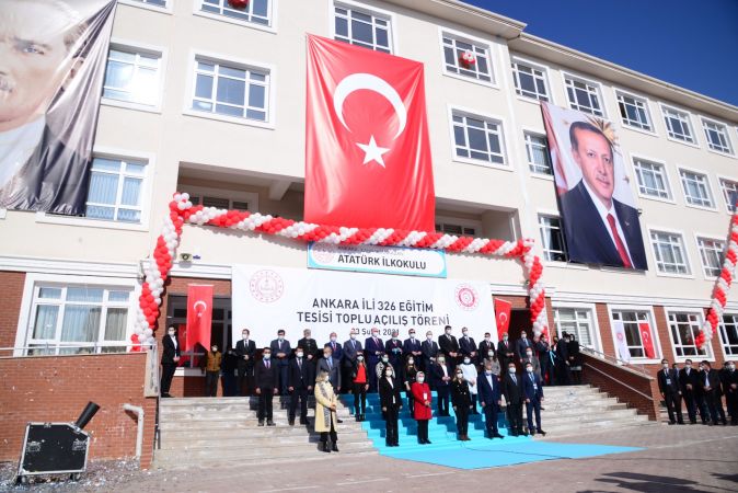 Cumhurbaşkanı Erdoğan Kahramankazan'da 3 Okulun Açılışını Gerçekleştirdi 9