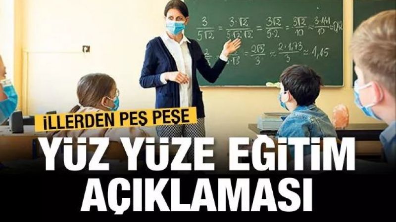 Ertelemeler Bir Bir Geliyor! İstanbul'da Da Yüz Yüze Eğitim Ertelendi! 1