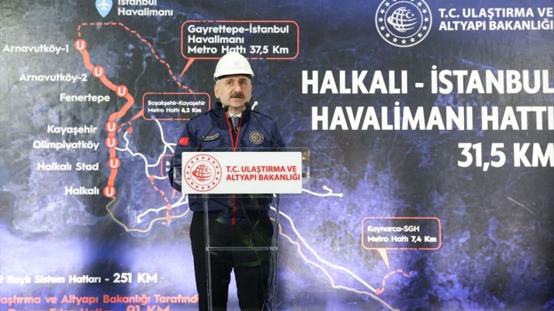 İstanbul'a Bir Metro Müjdesi De Bakandan Geldi! İki Yeni Hat Geliyor! 15