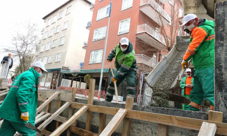 Çankaya’dan İstinat Duvarı Çalışması 1