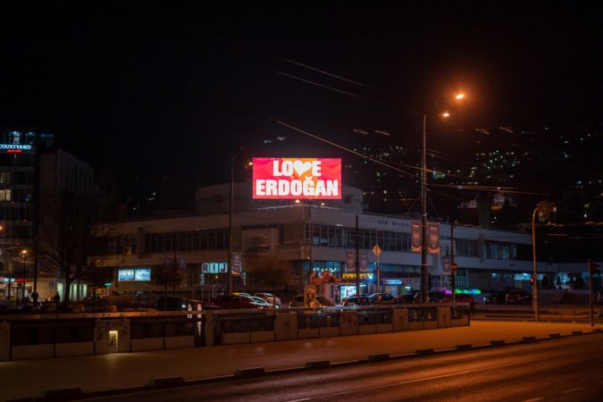 Saraybosna'dan "Love Erdoğan" mesajı 4