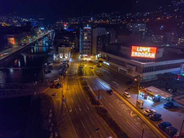 Saraybosna'dan "Love Erdoğan" mesajı 7