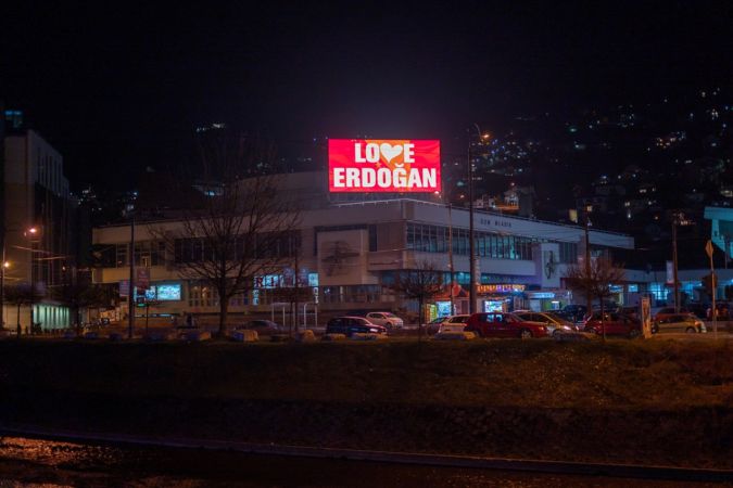 Saraybosna'dan "Love Erdoğan" mesajı 11