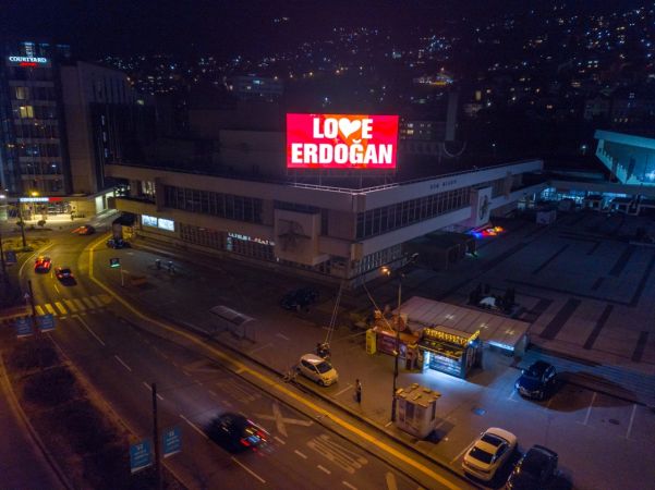 Saraybosna'dan "Love Erdoğan" mesajı 12
