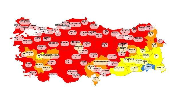 Ankara’nın Rengi Değişti Mi? Yeni Risk Haritasına Göre Ankara Kırmızı Mı? 3