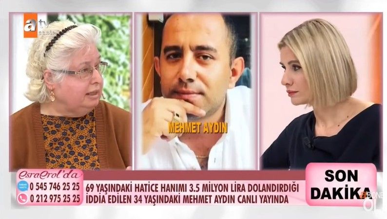 Esra Erol’da 69 Yaşındaki Kadın Kendisinden 35 Yaş Küçük Adam Tarafından Dolandırıldı! Evlenme Vaat Etti 3,5 Milyon Para Aldı! Mağdur Kadının İsyanı Tüm Türkiye’de Yankılandı… 3