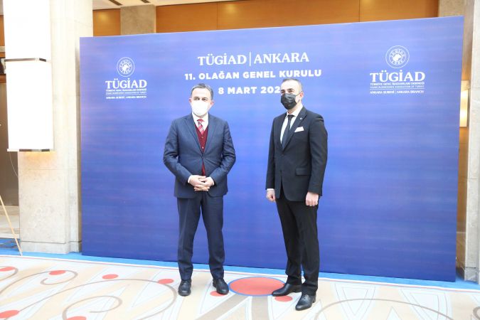 ATO Başkan Yardımcısı Halil İbrahim Yılmaz, Tügiad Ankara Şubesi’nin 11. Olağan Genel Kurulu’na Katıldı! 2