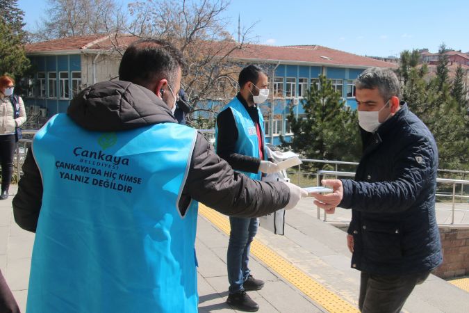 Ankara'da Pandemide hijyen desteği sürüyor 1