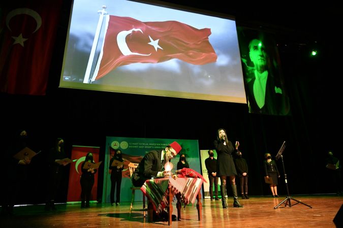 Ankara Mamak’ta İstiklal Marşının kabulünün100. yıl dönümü kutlandı 2