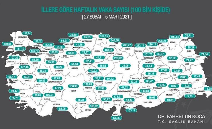 Ankara Koronavirüste Risk Haritası Belli Oldu! Artık Kırmızı Olmayan Tek Bir Şehir Bile Yok! Dünyanın Başı Fena Halde Dertte, Artık Olanlar Olacak… 2