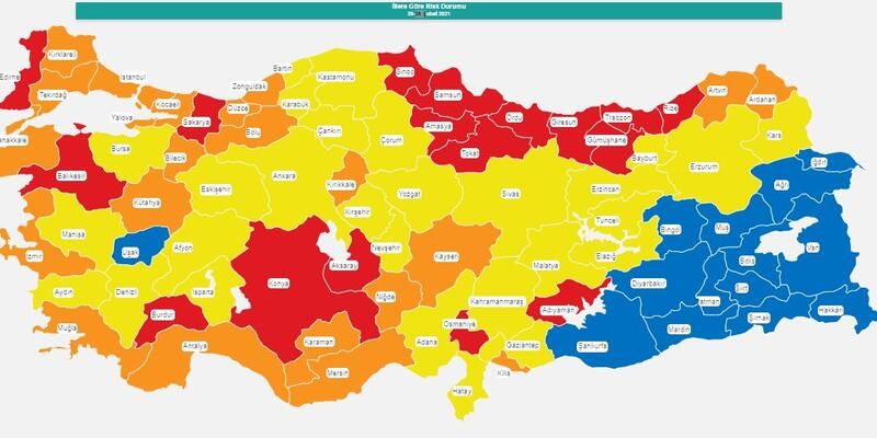 Ankara Koronavirüste Risk Haritası Belli Oldu! Artık Kırmızı Olmayan Tek Bir Şehir Bile Yok! Dünyanın Başı Fena Halde Dertte, Artık Olanlar Olacak… 1