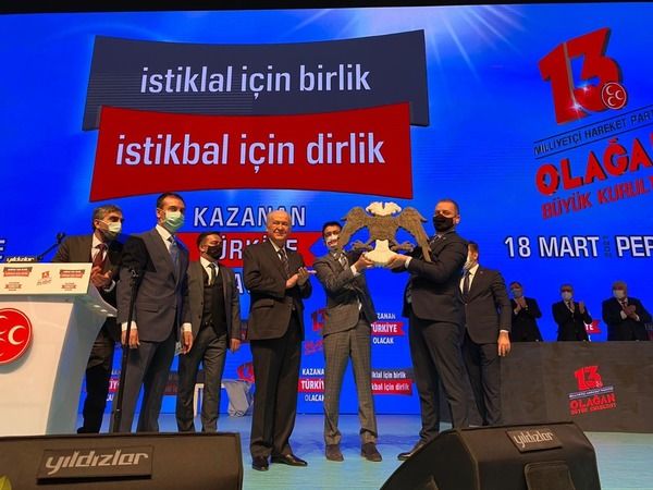 MHP Genel Başkanı Devlet Bahçeli, partisinin 13. Olağan Büyük Kurultayı'nda konuştu 11