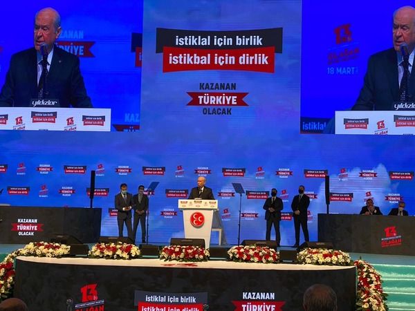 MHP Genel Başkanı Devlet Bahçeli, partisinin 13. Olağan Büyük Kurultayı'nda konuştu 2
