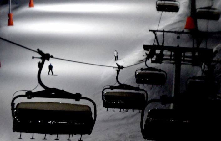 Cıbıltepe Kayak Merkezi Turistlerin İlgi Odağı Oldu! 19
