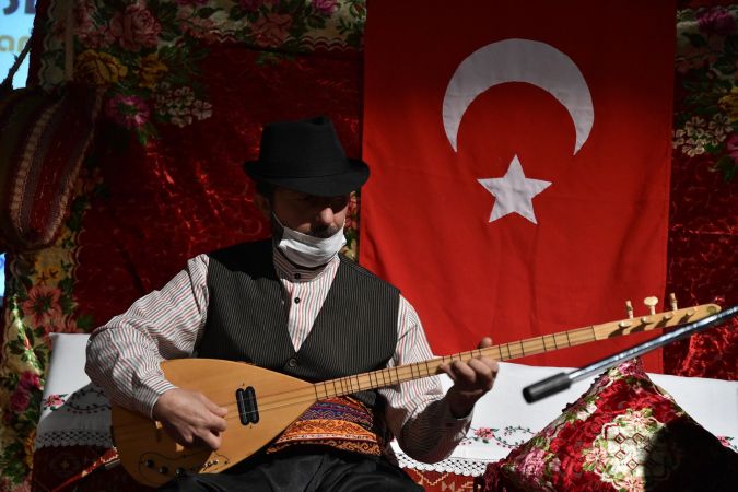 Ankara'da Aşık Veysel Türküleriyle Anıldı! 11