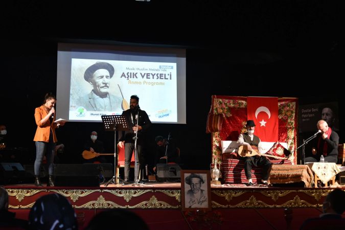 Ankara'da Aşık Veysel Türküleriyle Anıldı! 12