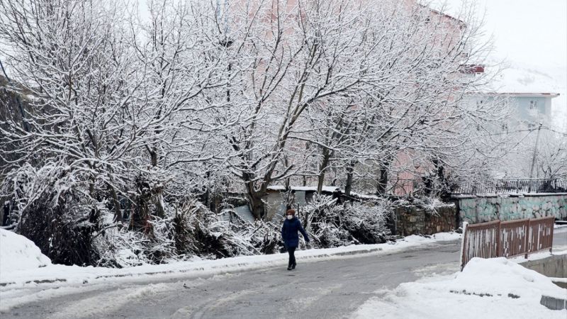 Türkiye'de Kar Yağışı Nedeniyle 117 Yerleşim Yeri Ulaşıma Kapandı! 5
