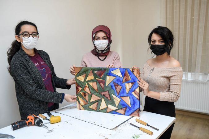 Ankara'da Altındağlı kadınlar meslek öğreniyor 8