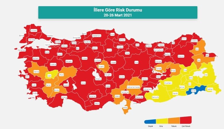 Ankara Koronavirüs Salgınında Risk Haritası Yasakları Değiştirdi! Artık Serbestlik Dönemi Yok! Sadece O İller... 4