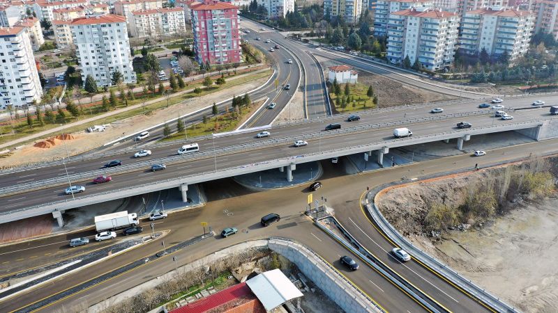 Ankara'da Ayaş yolu ve Hasköy köprülü kavşağı hizmete açıldı 9