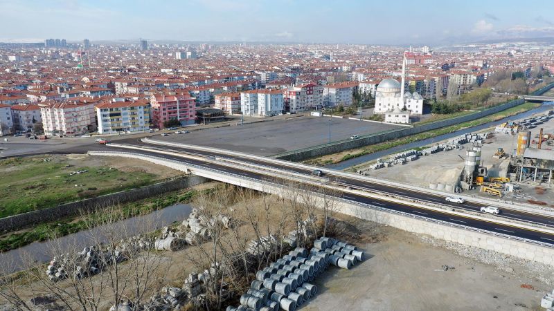 Ankara'da Ayaş yolu ve Hasköy köprülü kavşağı hizmete açıldı 10
