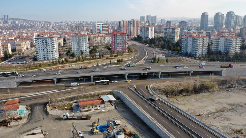 Ankara'da Ayaş yolu ve Hasköy köprülü kavşağı hizmete açıldı 11