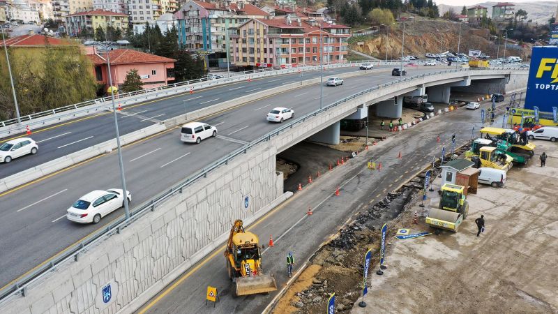 Ankara'da Ayaş yolu ve Hasköy köprülü kavşağı hizmete açıldı 14