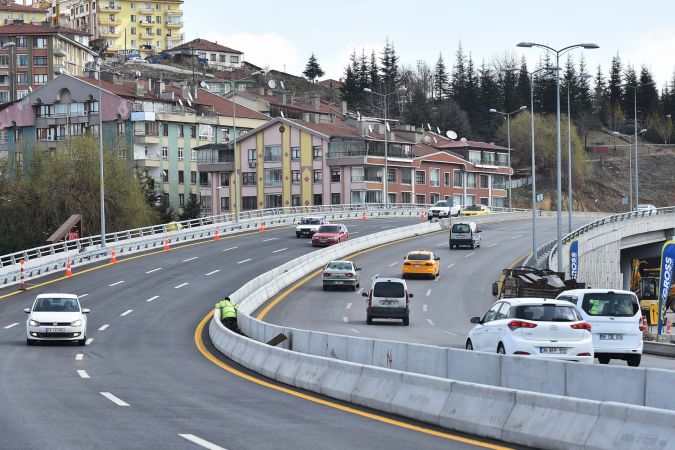 Ankara'da Ayaş yolu ve Hasköy köprülü kavşağı hizmete açıldı 29