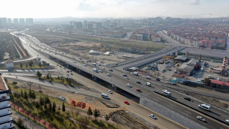 Ankara'da Ayaş yolu ve Hasköy köprülü kavşağı hizmete açıldı 3